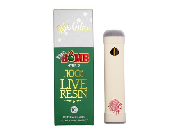 Buy Big Chief Live Resin 1g Disposable Vape Online