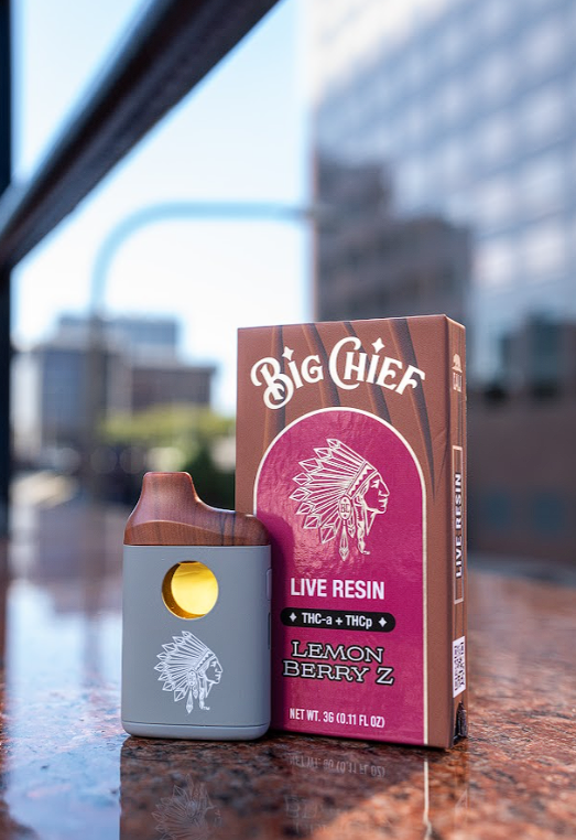 big-chief-thca-thcp-live-resin-3g-disposable-vape.png Buy Big Chief Live Resin 3G Disposable Vape Online