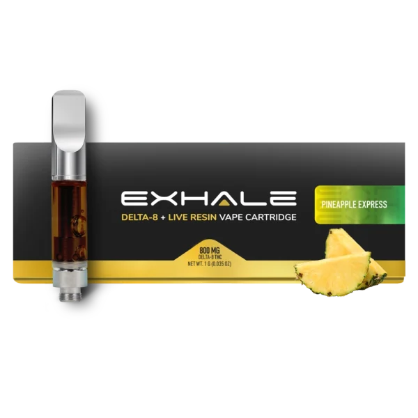 Buy Exhale Delta 8 THC Live Resin Vape Cartridges Online