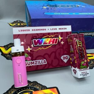 Wehi 2g Rechargeable dispo with liquid Diamonds and Live Resins